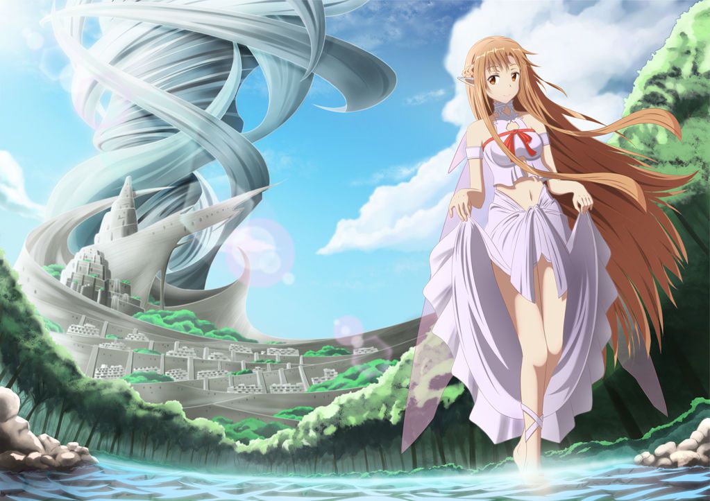 Sword online more than 50 illustrations of Asuna 31