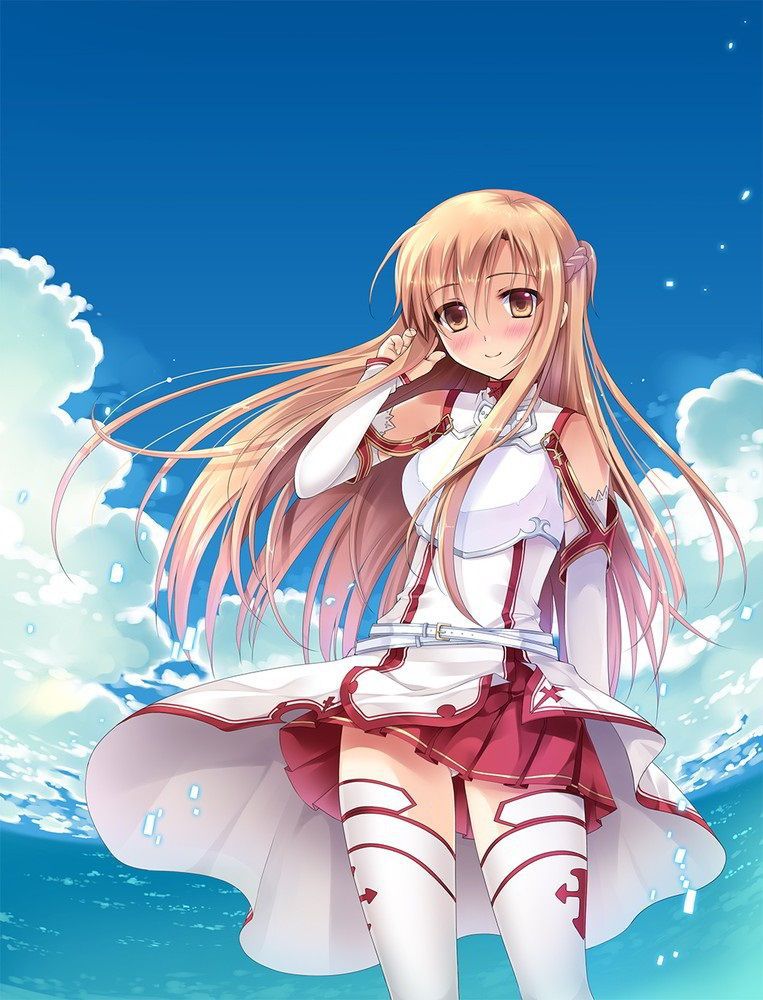 Sword online more than 50 illustrations of Asuna 32