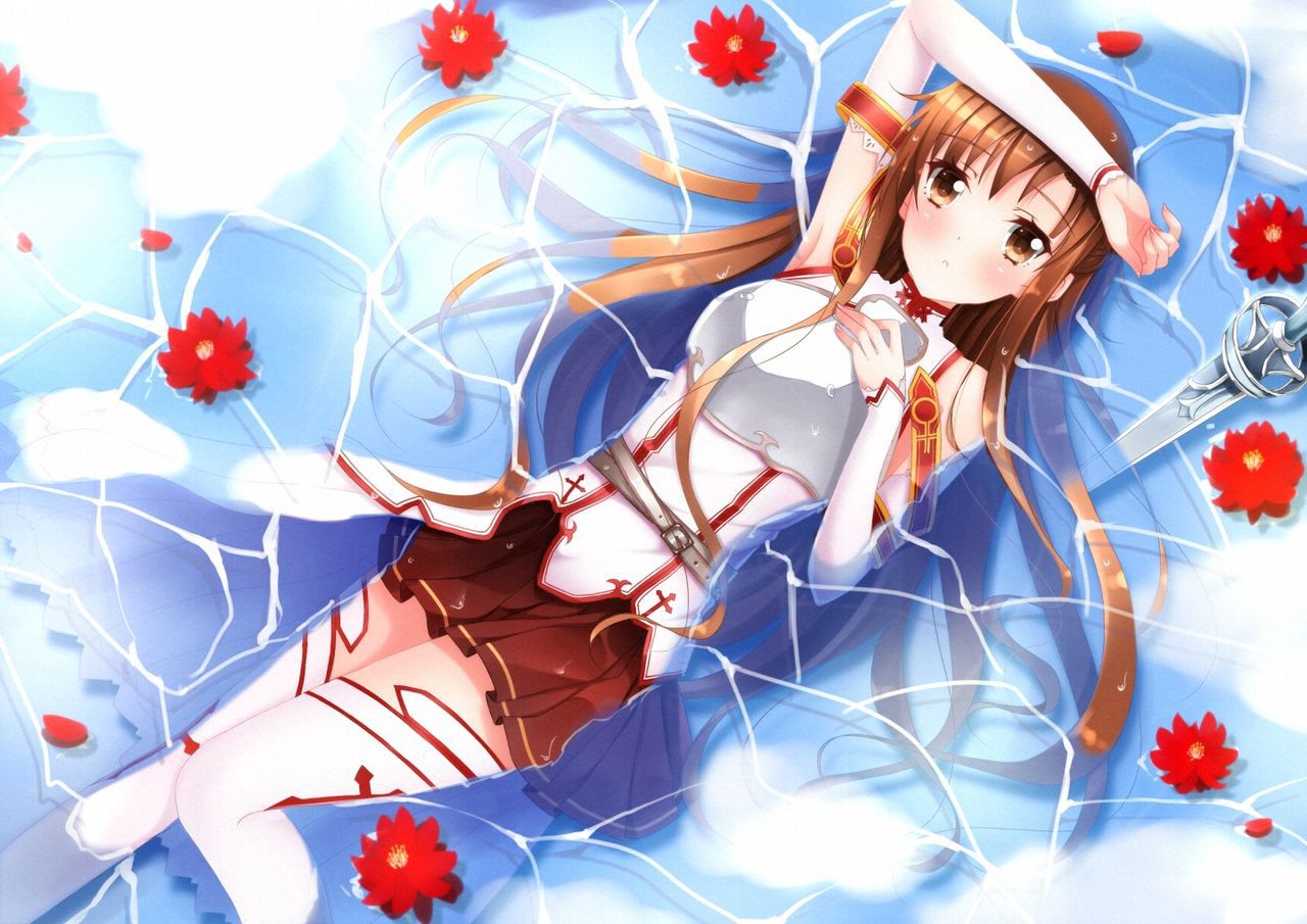 Sword online more than 50 illustrations of Asuna 38