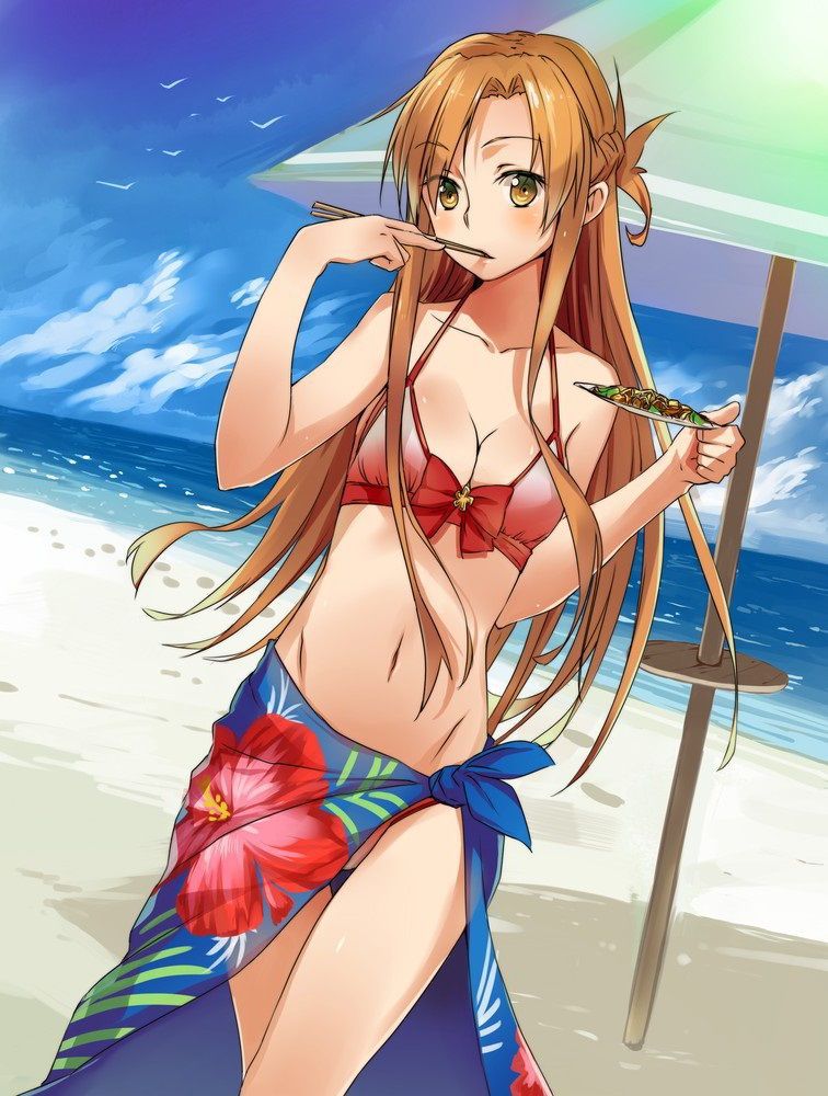 Sword online more than 50 illustrations of Asuna 41