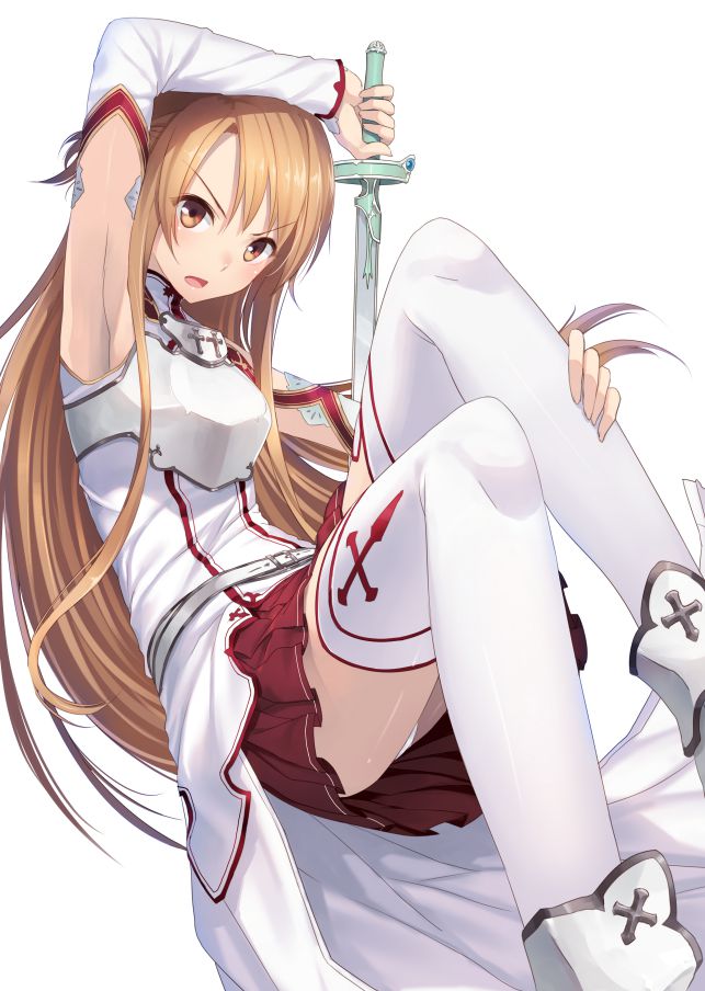 Sword online more than 50 illustrations of Asuna 43