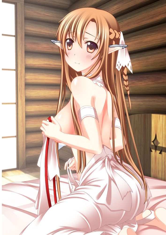 Sword online more than 50 illustrations of Asuna 47