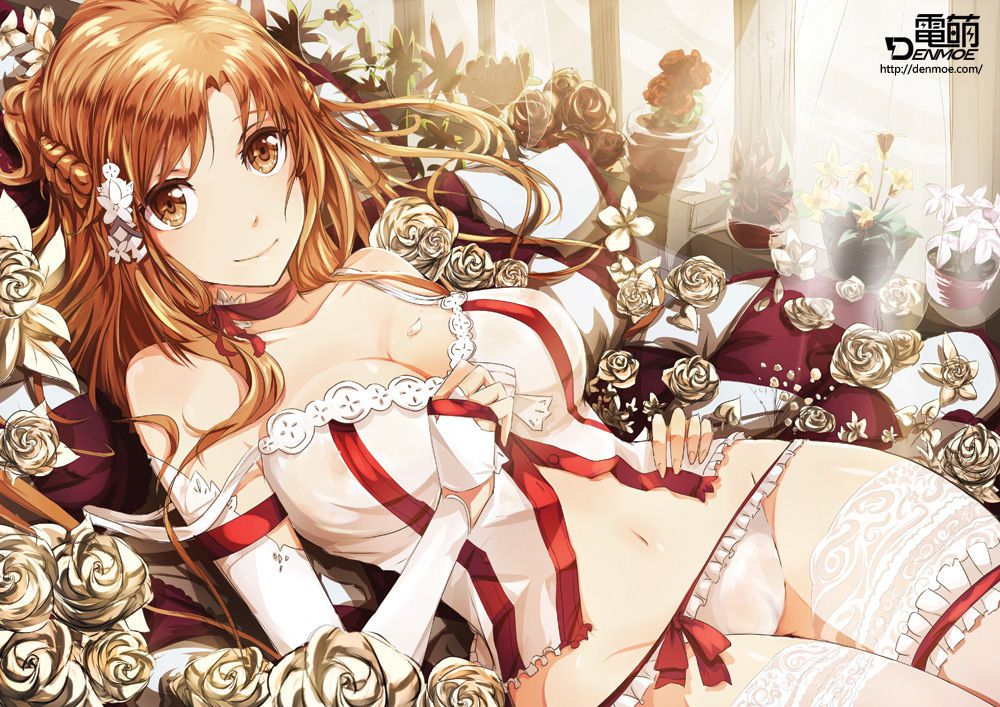 Sword online more than 50 illustrations of Asuna 5