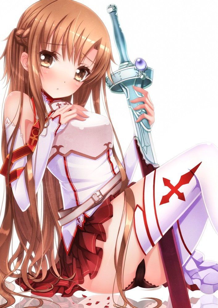 Sword online more than 50 illustrations of Asuna 51