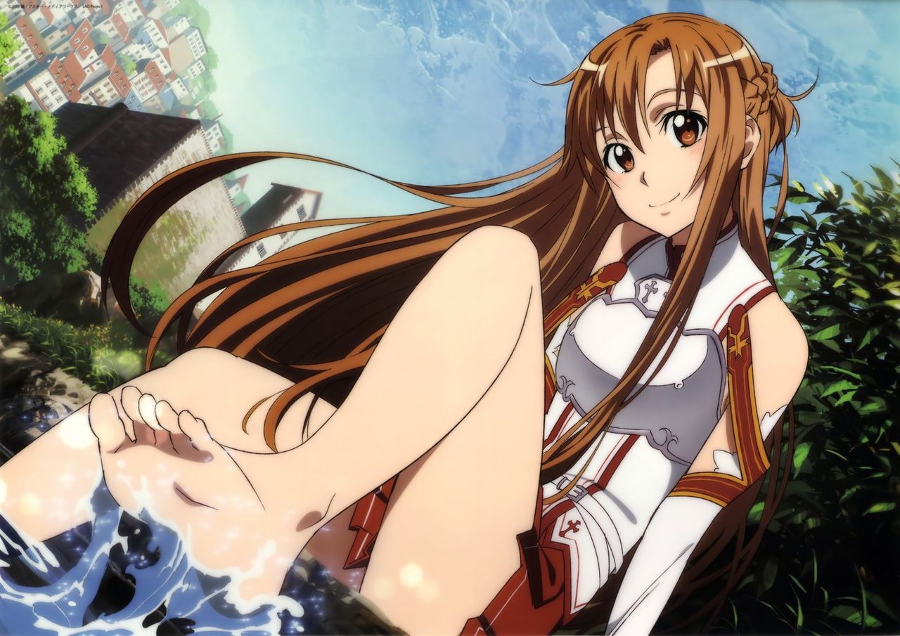 Sword online more than 50 illustrations of Asuna 9