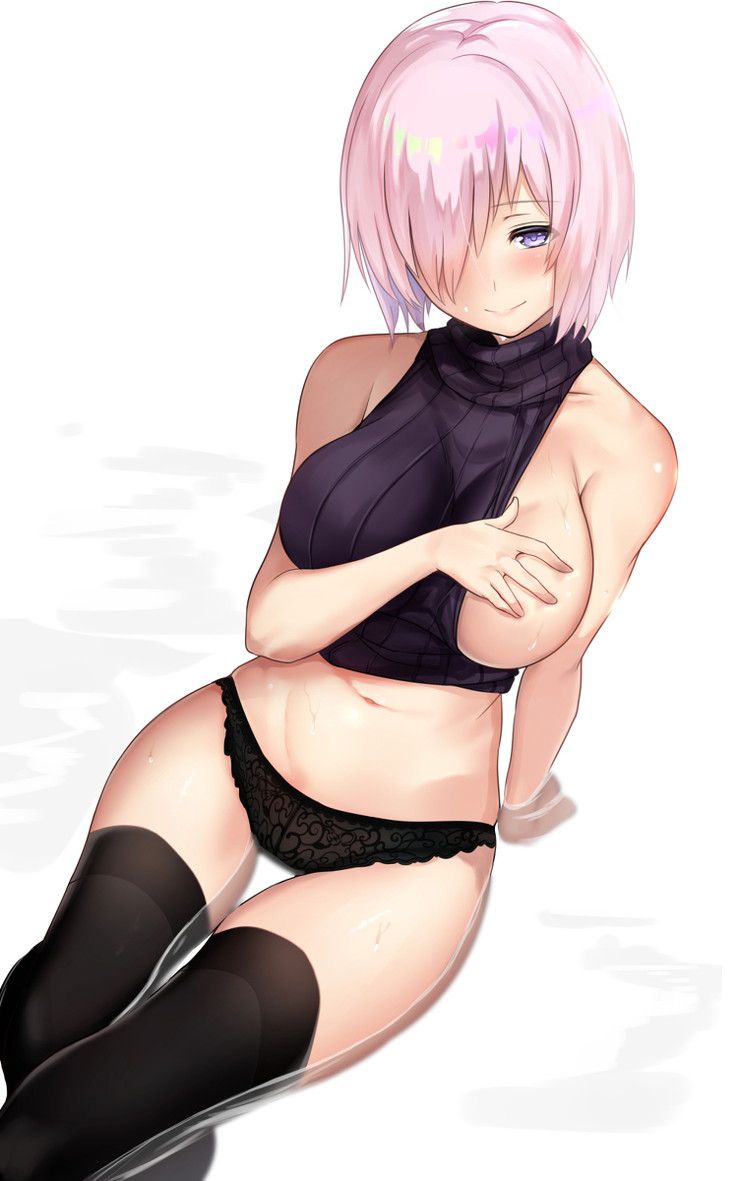 【Secondary Erotica】 Erotic image of FGO's main heroine Mashu Kyrielight is here 10