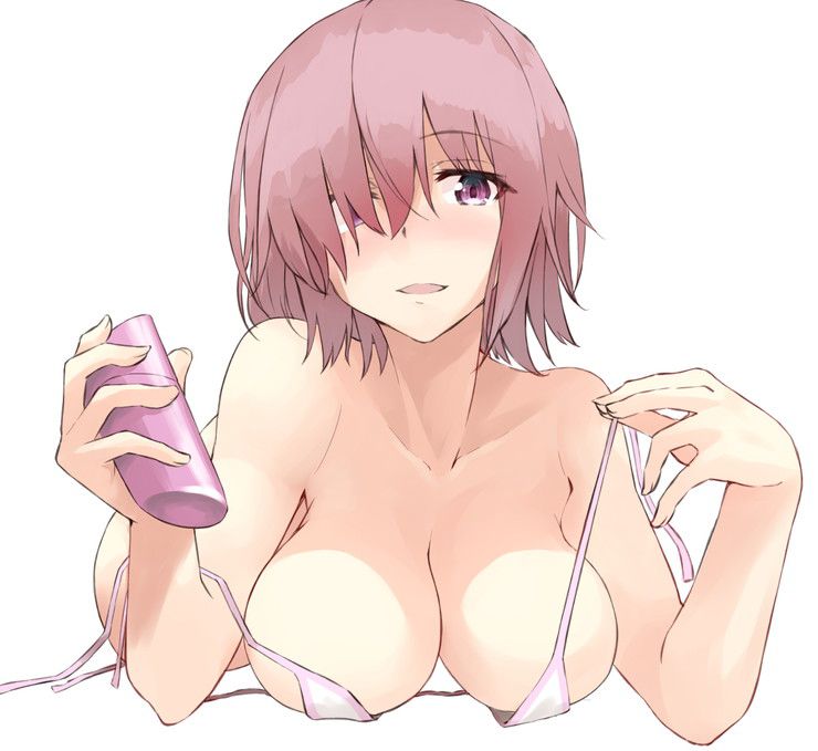 【Secondary Erotica】 Erotic image of FGO's main heroine Mashu Kyrielight is here 2