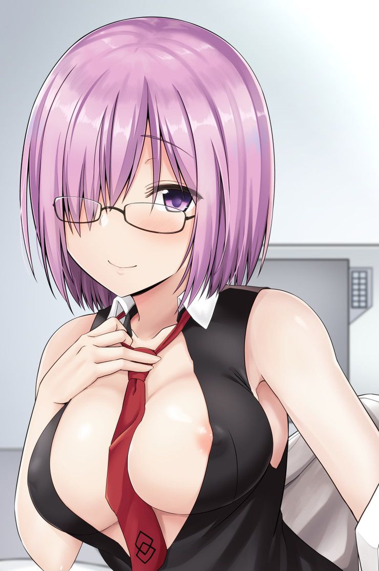 【Secondary Erotica】 Erotic image of FGO's main heroine Mashu Kyrielight is here 24