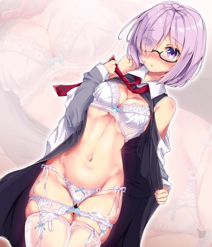 【Secondary Erotica】 Erotic image of FGO's main heroine Mashu Kyrielight is here 5