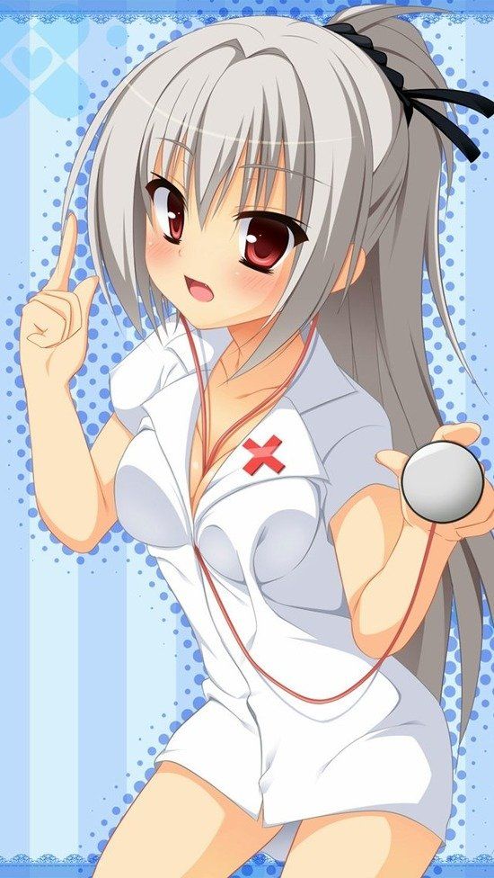 In the nurse's second erotic pictures! 15