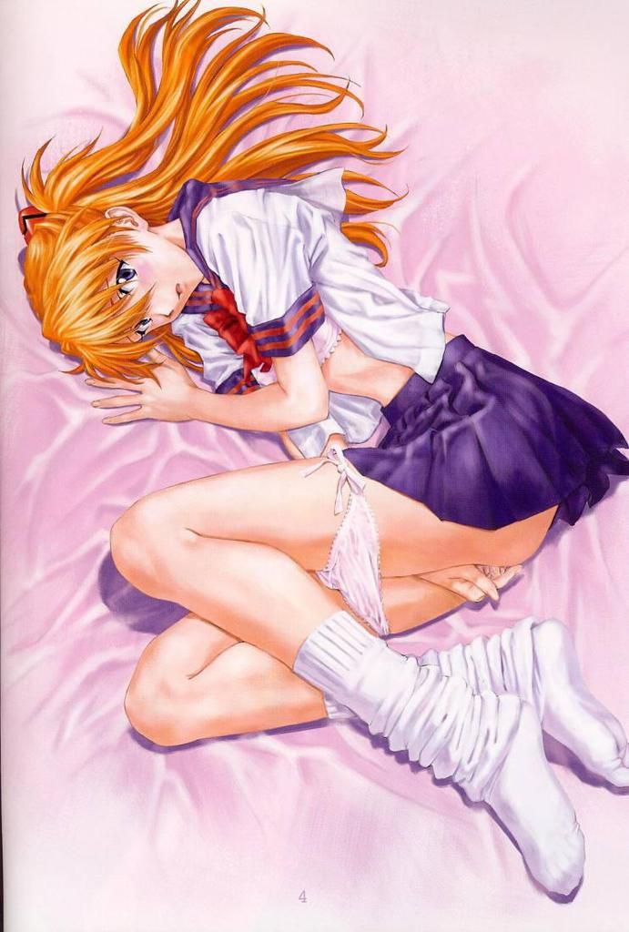 New want to pull in the Evangelion second erotic pictures! 10