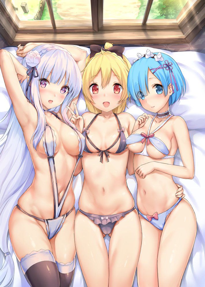 【Erotic Anime Summary】 Beautiful women and beautiful girls wearing naughty underwear and swimsuits 【Secondary erotica】 23