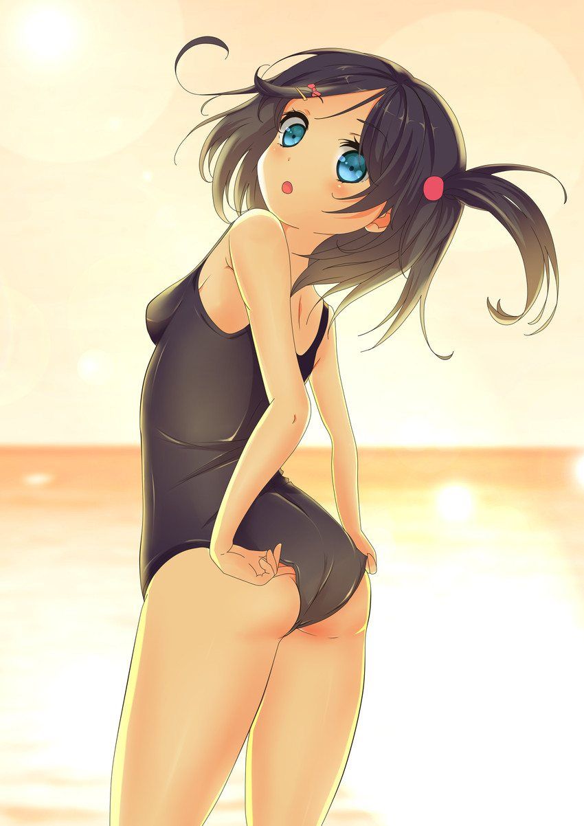 [2] the image so can't wait until summer school swimsuit sex, cute girls! 3