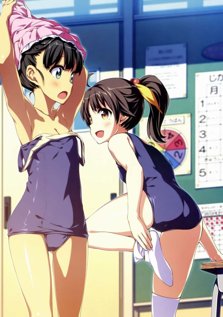 [2] the image so can't wait until summer school swimsuit sex, cute girls! 4