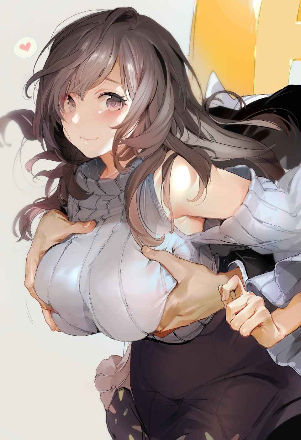 【Secondary erotic】 Erotic image of a girl who feels eating a boob rubbing attack is here 17