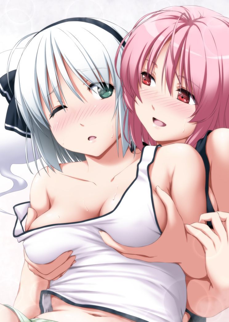 【Secondary erotic】 Erotic image of a girl who feels eating a boob rubbing attack is here 25