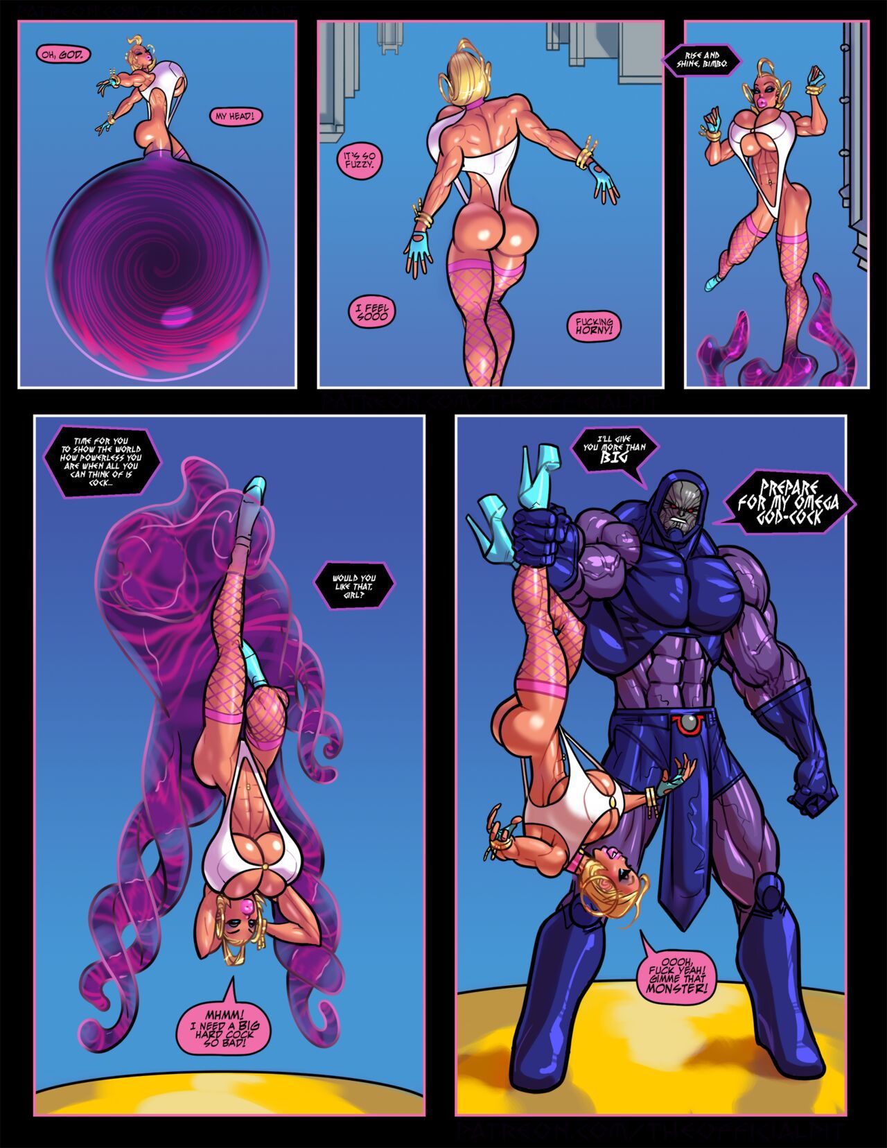 Power girl vs darkseid (high res) 4
