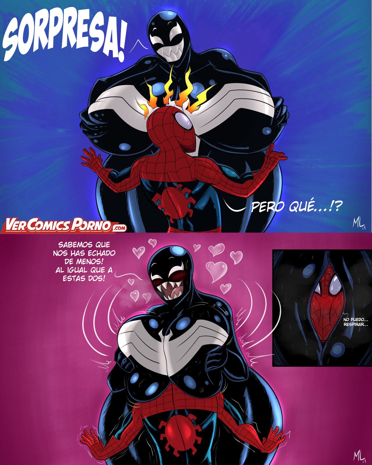 [Ameizing Lewds] Thicc-Venom (Spider-Man) (En Progreso) (Spanish) [kalock & VCP] 4