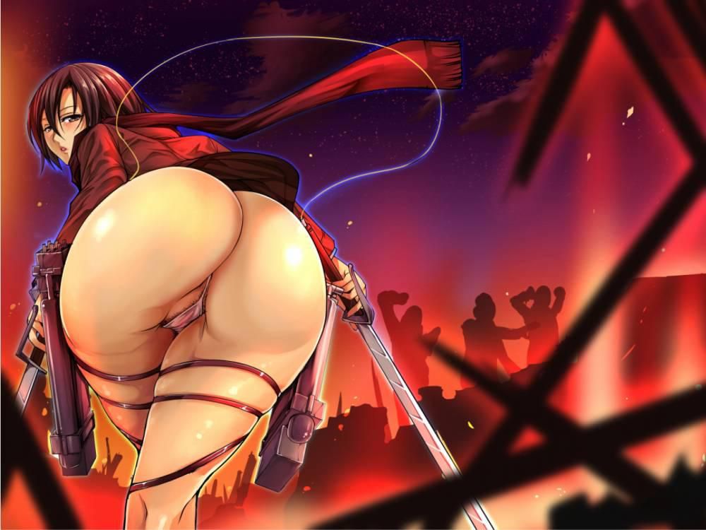 [2D] attack on Titan Mikasa erotic pictures (40 pictures) 26