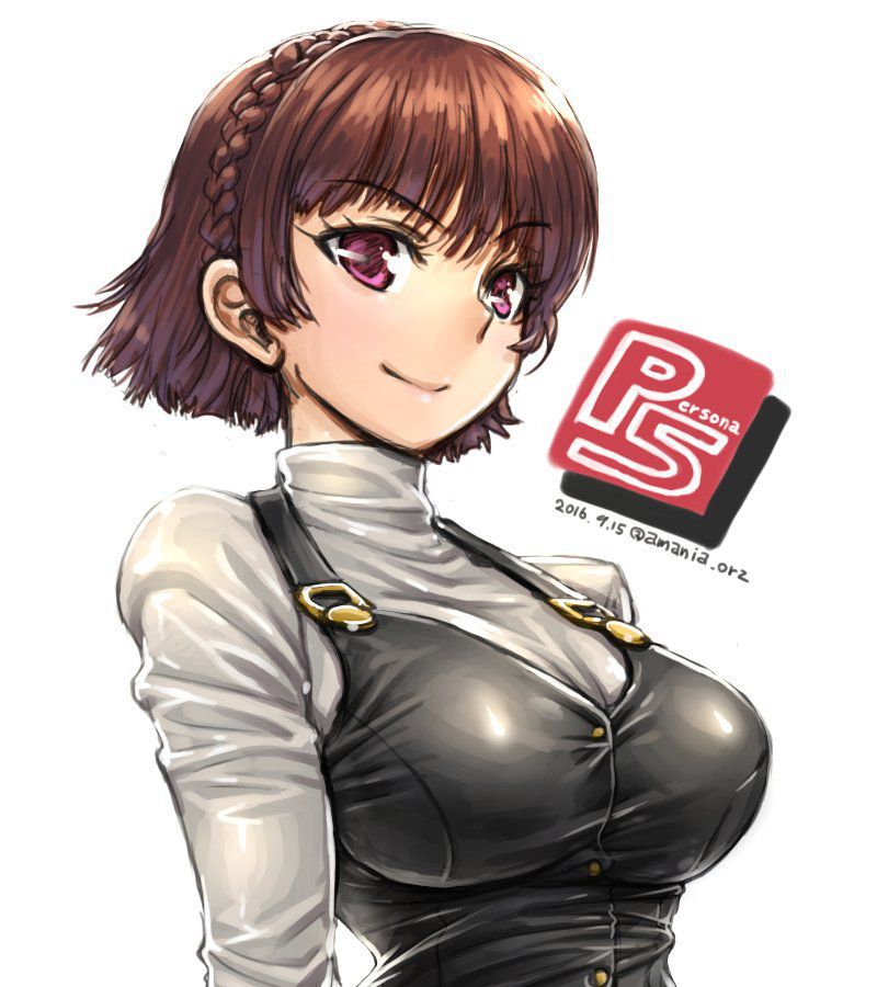 Niijima true free erotic image summary that will make you happy just by looking! (Persona) 19