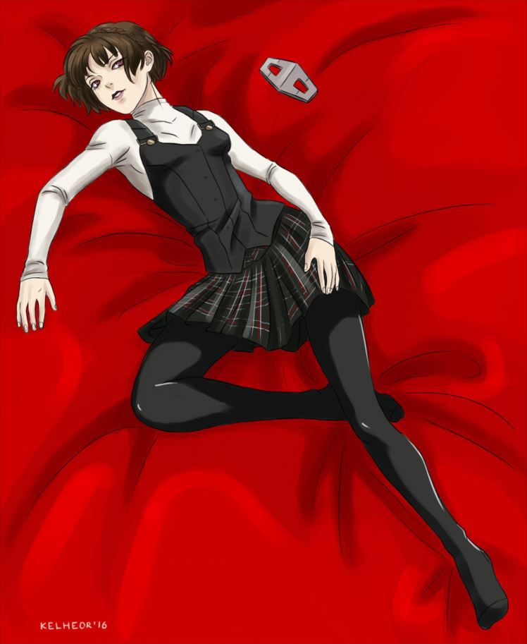 Niijima true free erotic image summary that will make you happy just by looking! (Persona) 9