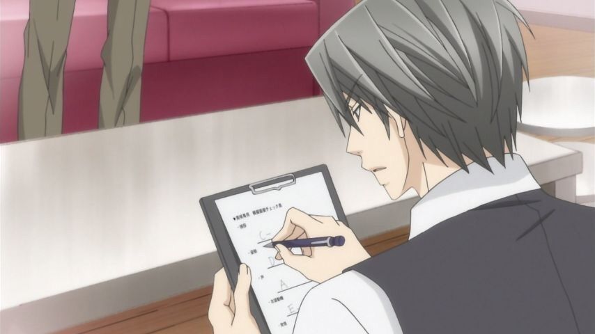 Junjou Romantica 3 episode "journey of from ' thoughts. What are you doing in front of the kids! 10