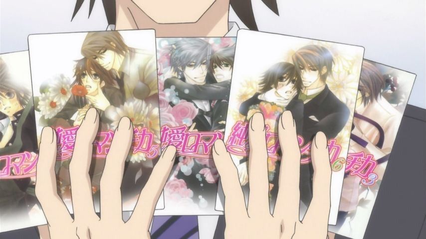 Junjou Romantica 3 episode "journey of from ' thoughts. What are you doing in front of the kids! 17