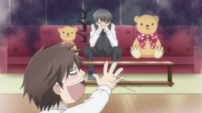 Junjou Romantica 3 episode "journey of from ' thoughts. What are you doing in front of the kids! 26