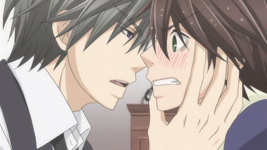 Junjou Romantica 3 episode "journey of from ' thoughts. What are you doing in front of the kids! 30