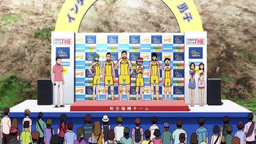 Yowamushi pedal GRANDE ROAD 24-story "WINNER" comment. Finally goals! 164