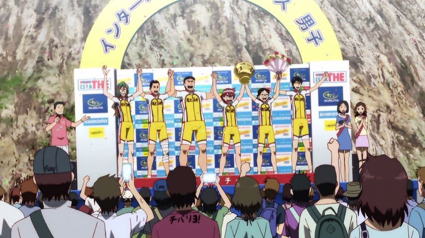 Yowamushi pedal GRANDE ROAD 24-story "WINNER" comment. Finally goals! 167