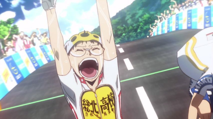 Yowamushi pedal GRANDE ROAD 24-story "WINNER" comment. Finally goals! 41