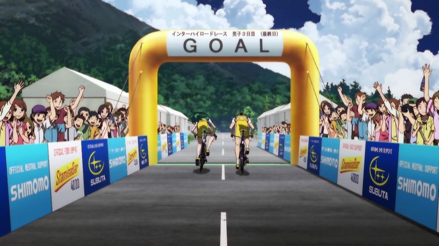 Yowamushi pedal GRANDE ROAD 24-story "WINNER" comment. Finally goals! 83