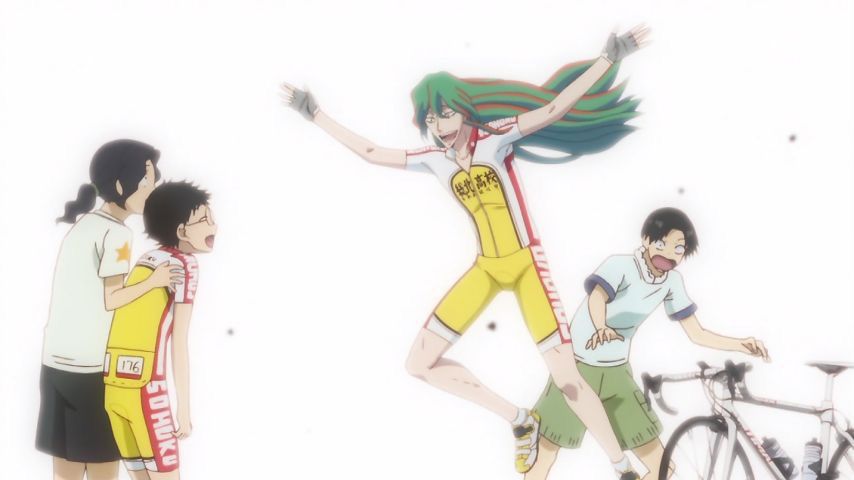 Yowamushi pedal GRANDE ROAD 24-story "WINNER" comment. Finally goals! 87