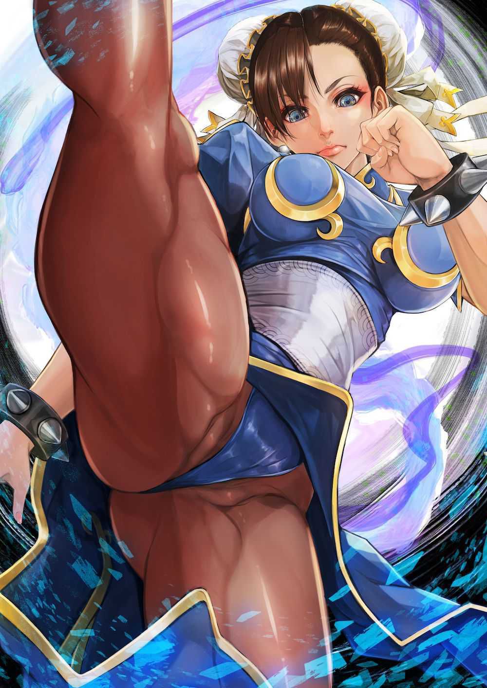Chun-Li's lower body is curvy too and picture me [Street Fighter] 2