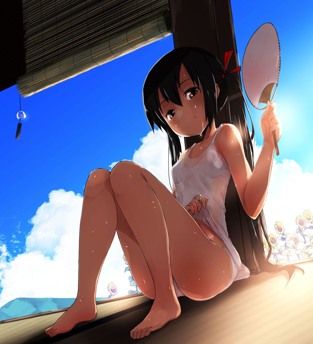 Thighs firm want to mushaburitsuki! Love the thighs! 15