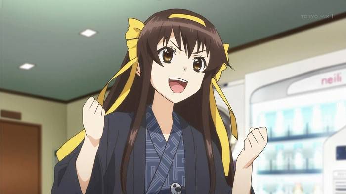 [The vanishing of nagato Yuki-CHAN: Episode 8 "plot of Haruhi Suzumiya"-with comments 112