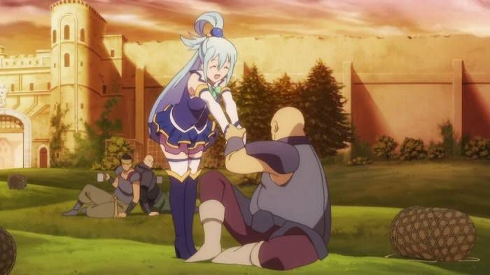 [In this wonderful world, bless!] Episode 3 "this right to the treasure ()! '-With comments 137