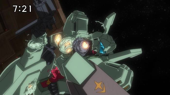 [Gundam Gundam Unicorn RE:0096: Episode 2 "first blood"-with comments 55