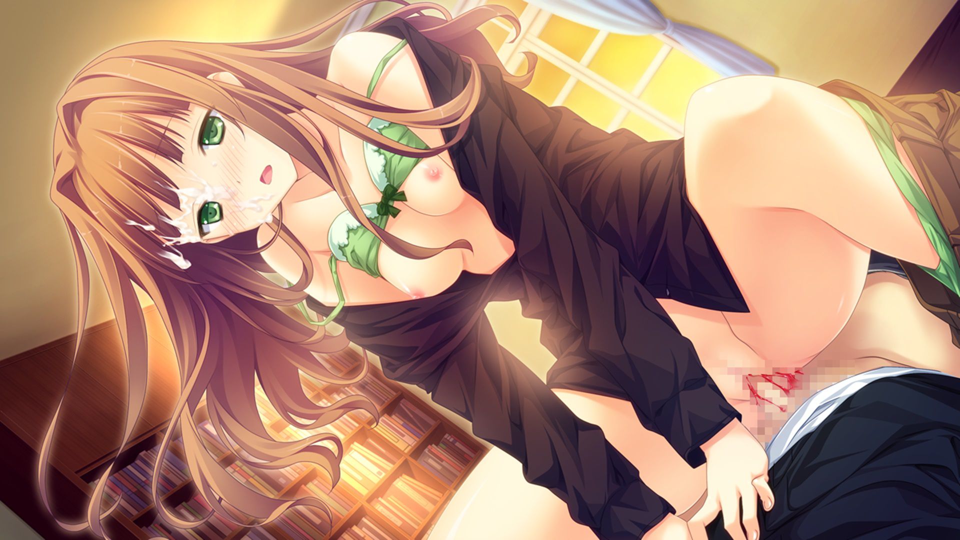 And me and her lover. [Under age 18 prohibited eroge CG] picture part 2 11