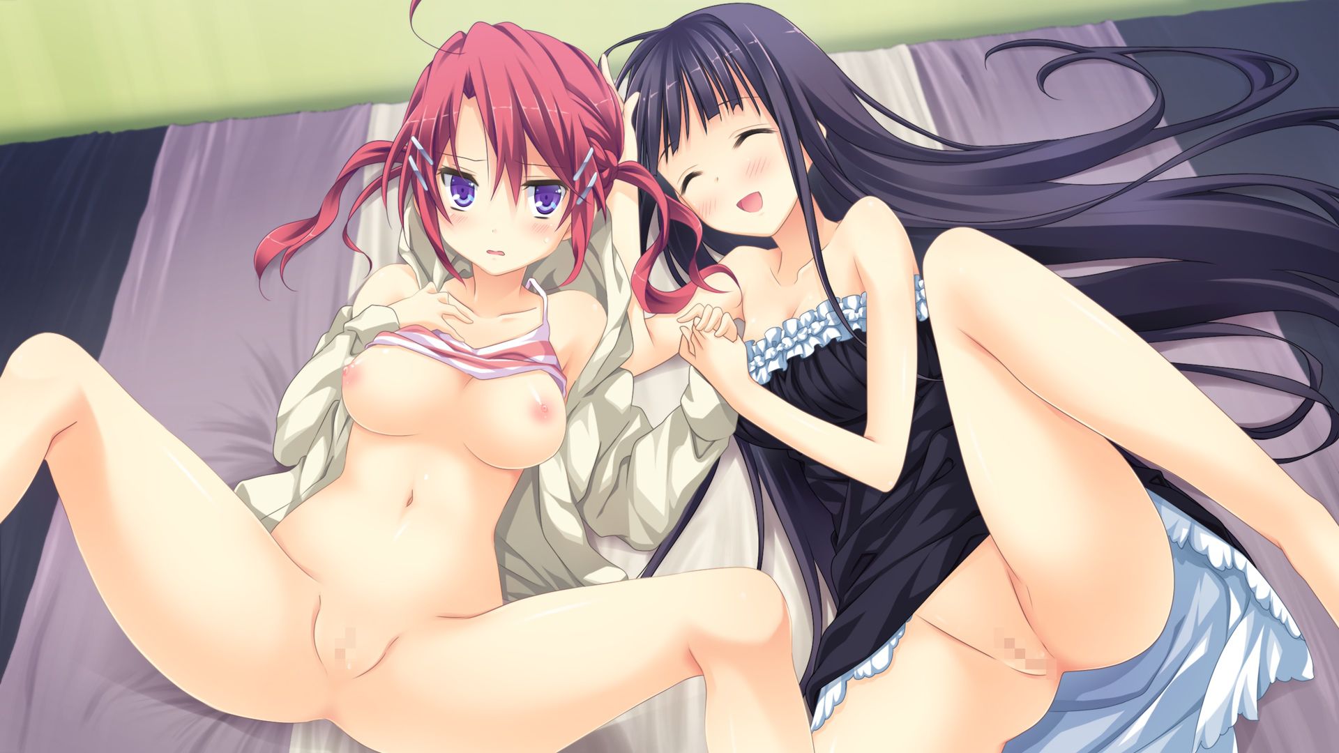 And me and her lover. [Under age 18 prohibited eroge CG] picture part 2 14
