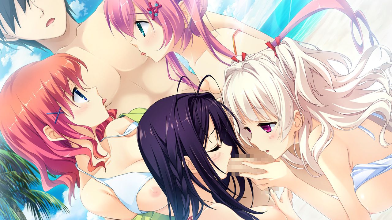 And the last resort of summer love Harlem Tan patches [18 eroge HCG] wallpapers, images 1