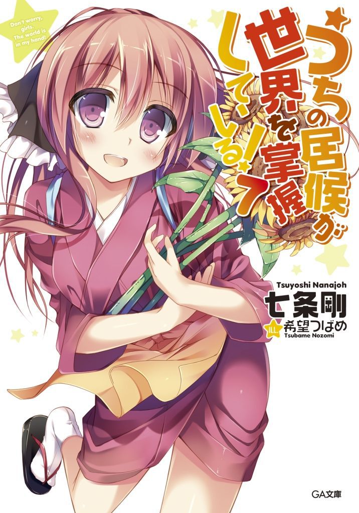 Freeloader out has taken over the world! Light novels cover pictures 9