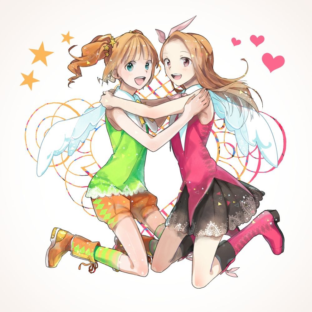 And from the idolmaster Yayoi (Yayoi x Iori) of 50 images 13