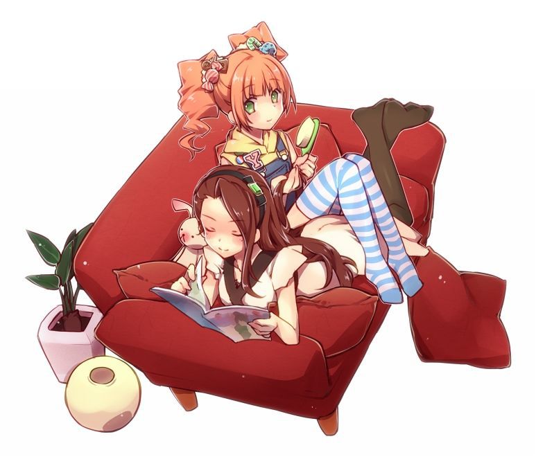 And from the idolmaster Yayoi (Yayoi x Iori) of 50 images 34