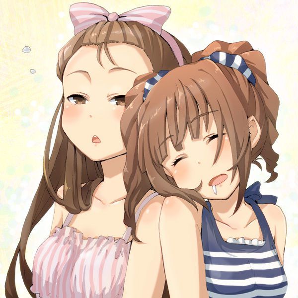 And from the idolmaster Yayoi (Yayoi x Iori) of 50 images 50