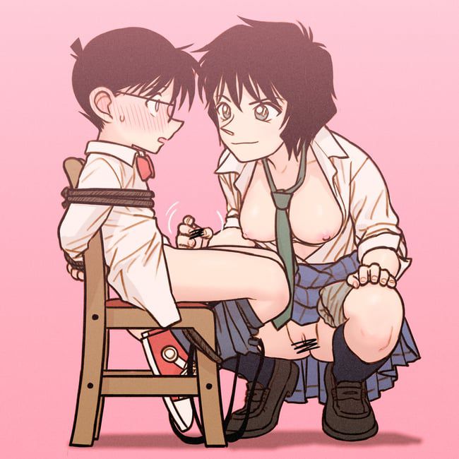 Erotic image of Detective Conan 32
