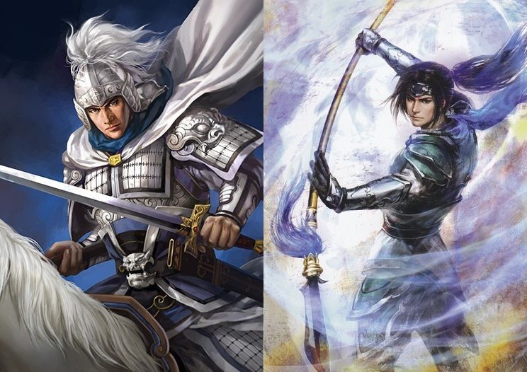 Compare images of warriors and Dynasty Warriors 6 Mikuni Hiroshi 12 2