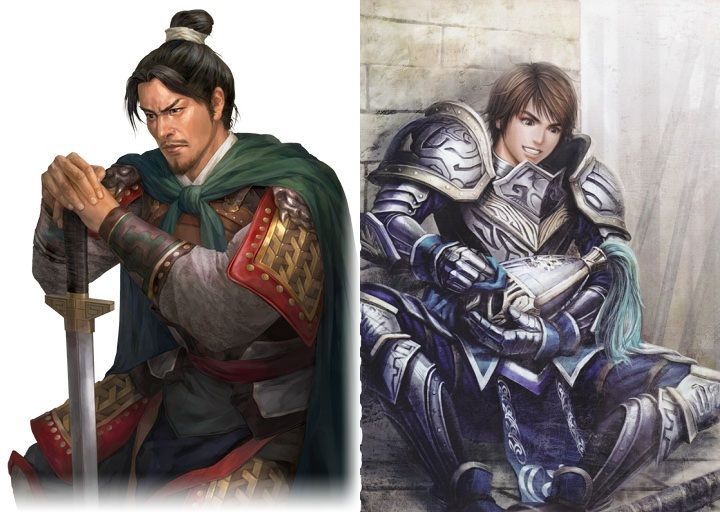 Compare images of warriors and Dynasty Warriors 6 Mikuni Hiroshi 12 58