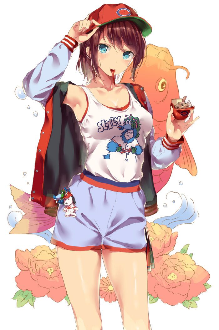 [5/9 the day of ice cream: 50 images of girls with ice cream 3